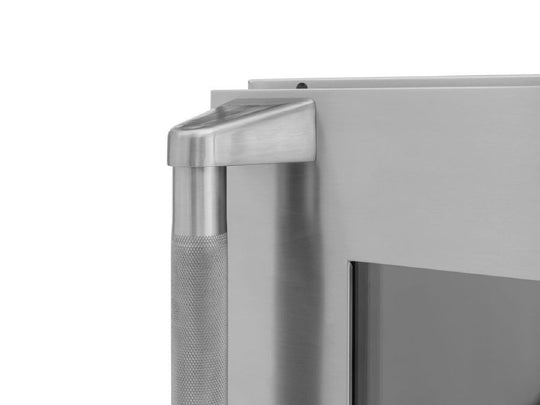 Outdoor Kitchen in Classic Grove Finish with Platinum Grill 7 Piece Set and Outdoor TV