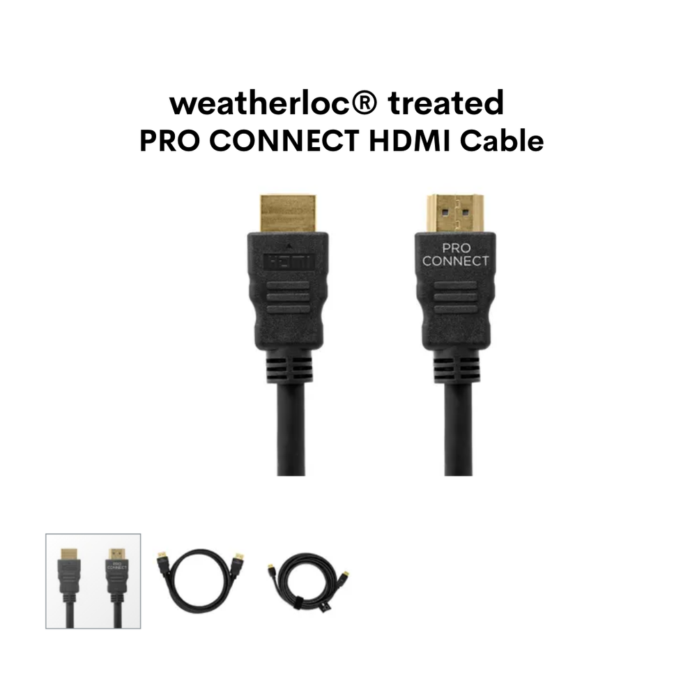 weatherloc® treated HDMI Cable