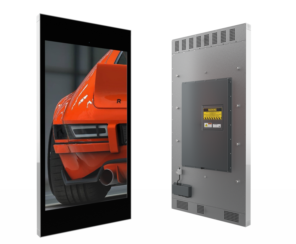 Placard VP Series Single Portrait Style Wall Display