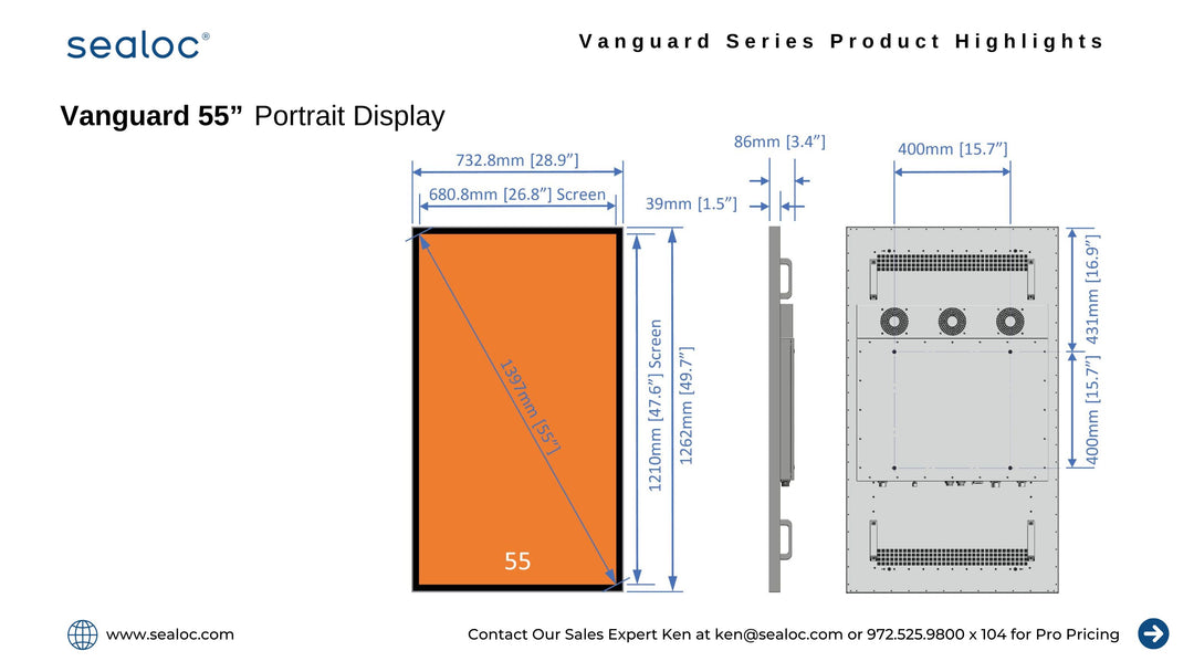 Vanguard Series Outdoor Display