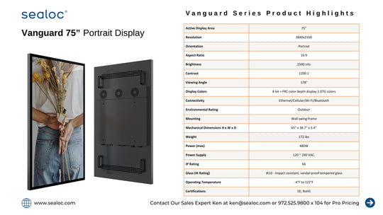 Vanguard Series Outdoor Display