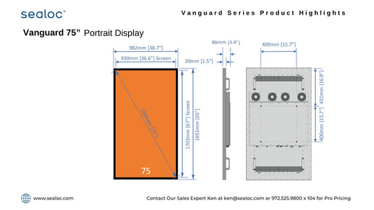 Vanguard Series Outdoor Display