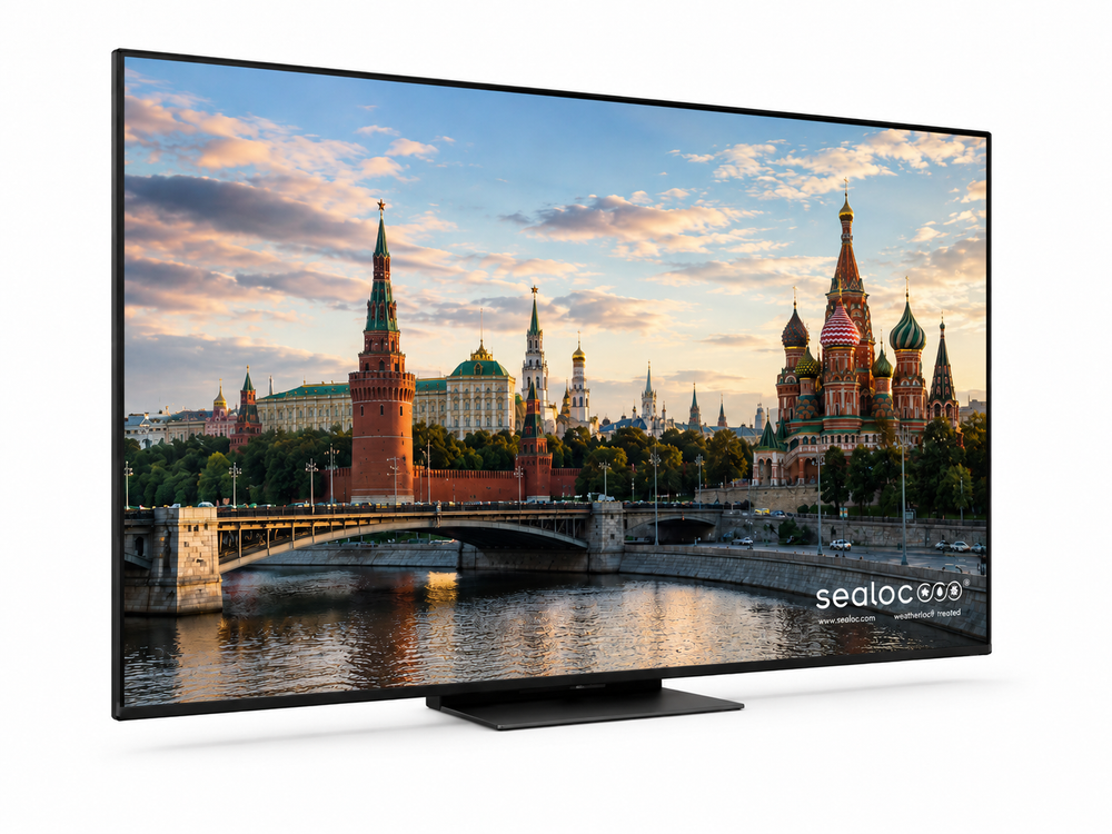 weatherloc® treated TCL QM8L Series 4K UHD HDR SQD-Mini LED 4K TV with Google TV 65"-98" (2026)