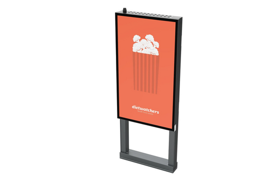 Placard VS Portrait Single Floor Standing Kit