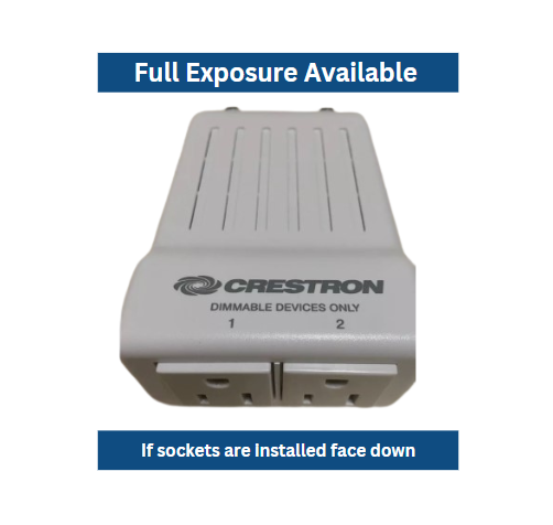 weatherloc® treatment for Crestron CLW-LSWEX-2GD-W-T