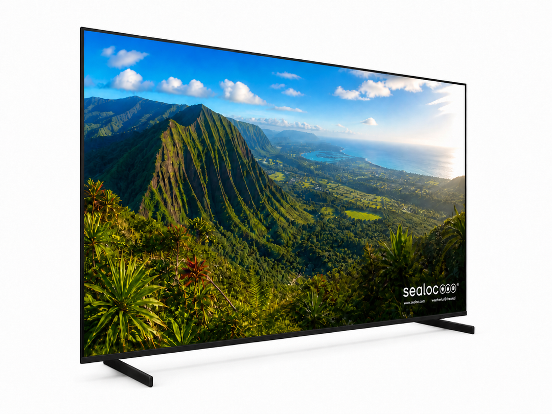 weatherloc® treated Samsung R85H 4k HDR Smart Micro RGB - Micro LED TV