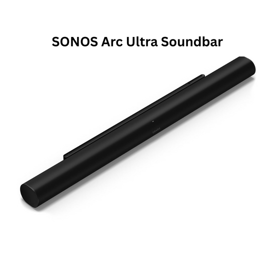 weatherloc treated Sonos Arc Ultra Soundbar Black