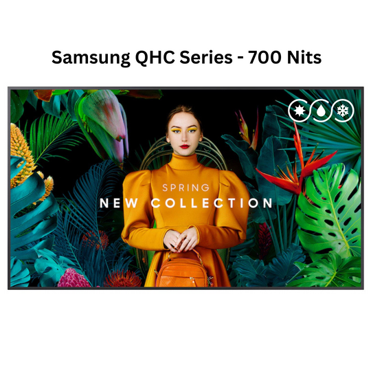 Weatherloc® treated Weatherproof Outdoor Professional Display Samsung QHC Series