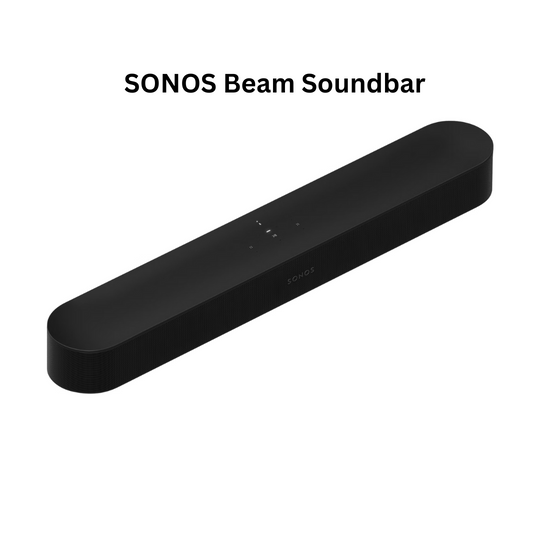 weatherloc treated Sonos Beam Smart Soundbar Black