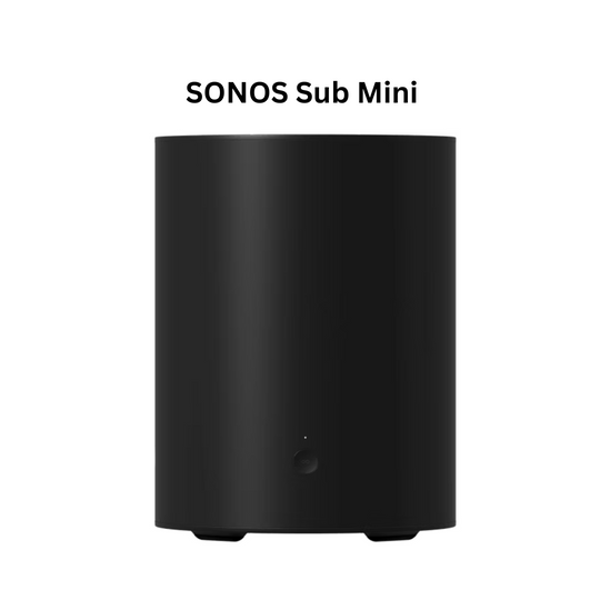 weatherloc treated Sonos Sub Mini Black