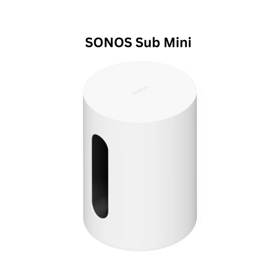 weatherloc treated Sonos Sub Mini White