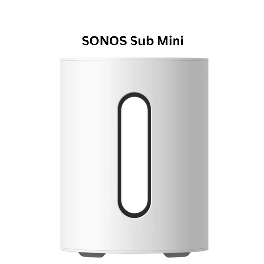 weatherloc treated Sonos Sub Mini White