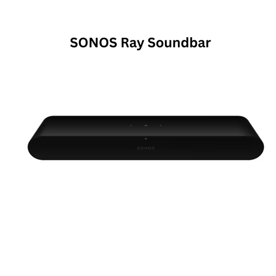 weatherloc treated Sonos Ray Soundbar Black