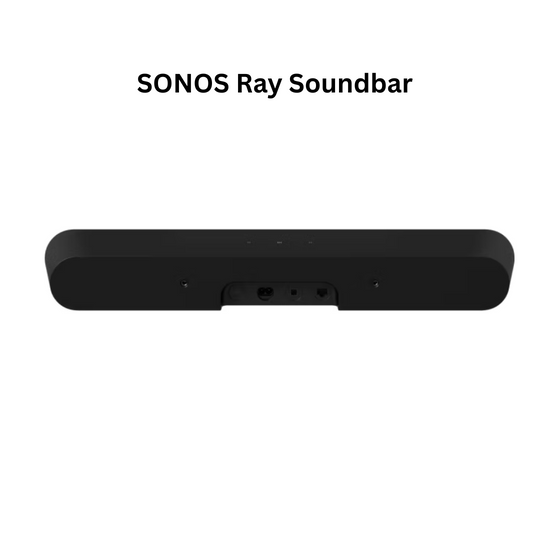 weatherloc treated Sonos Ray Soundbar Black