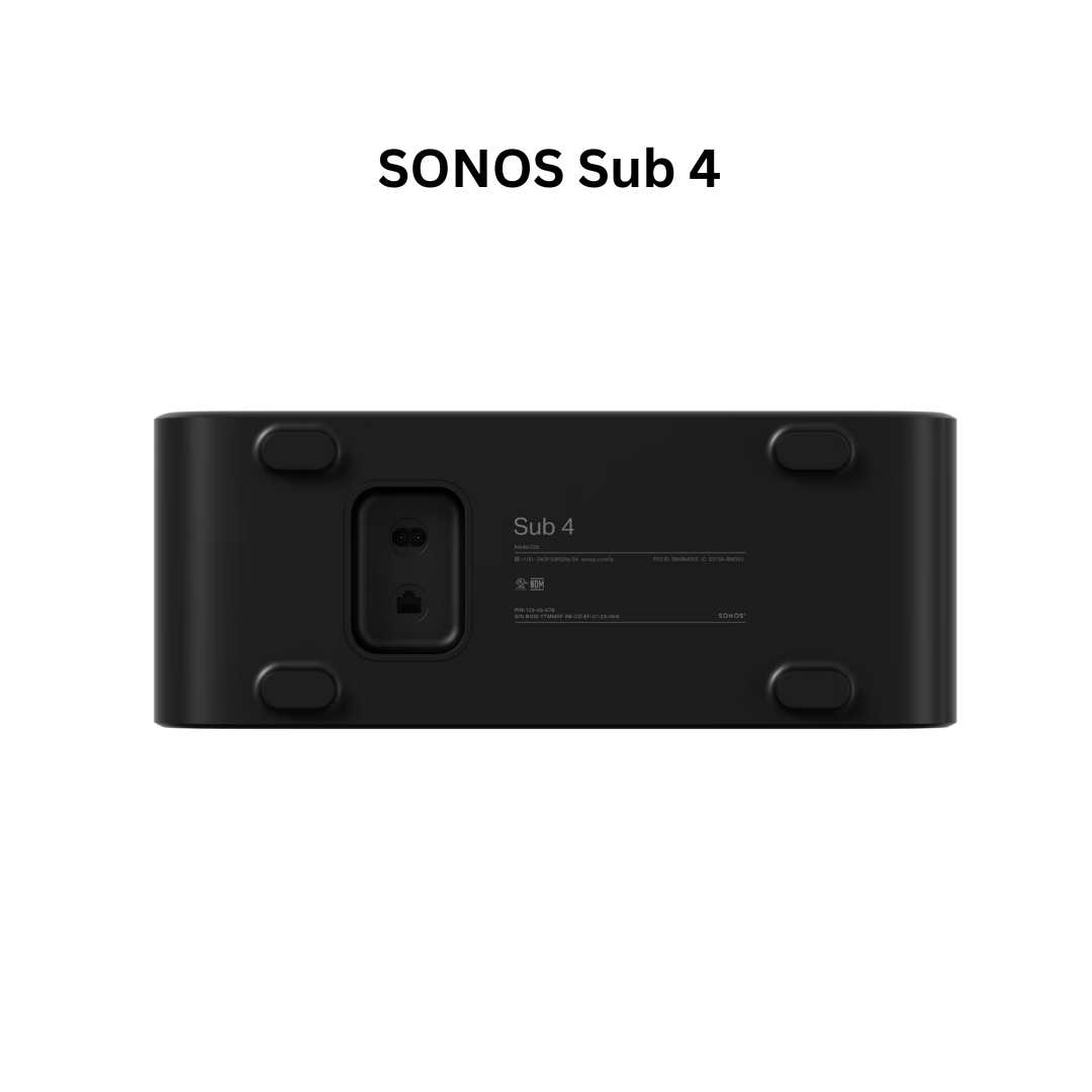 weatherloc treated SONOS Sub 4 Black