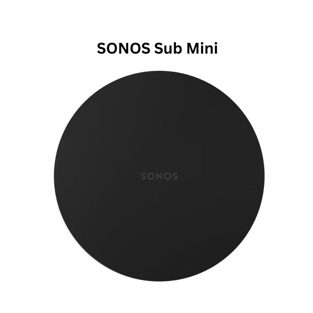 weatherloc treated Sonos Sub Mini Black