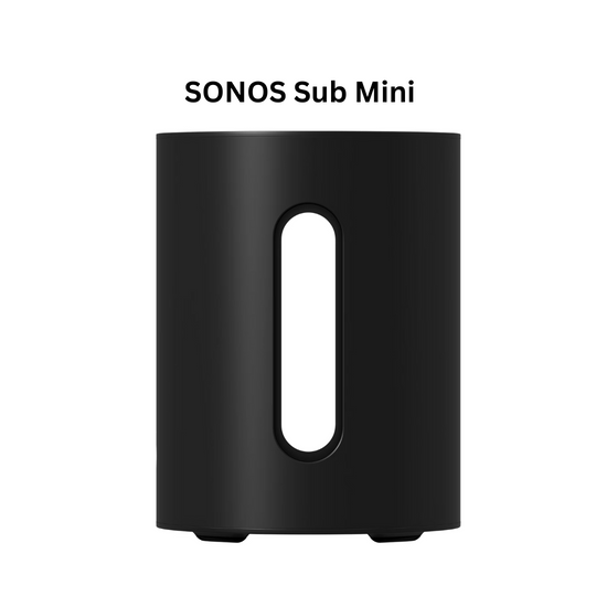 weatherloc treated Sonos Sub Mini Black